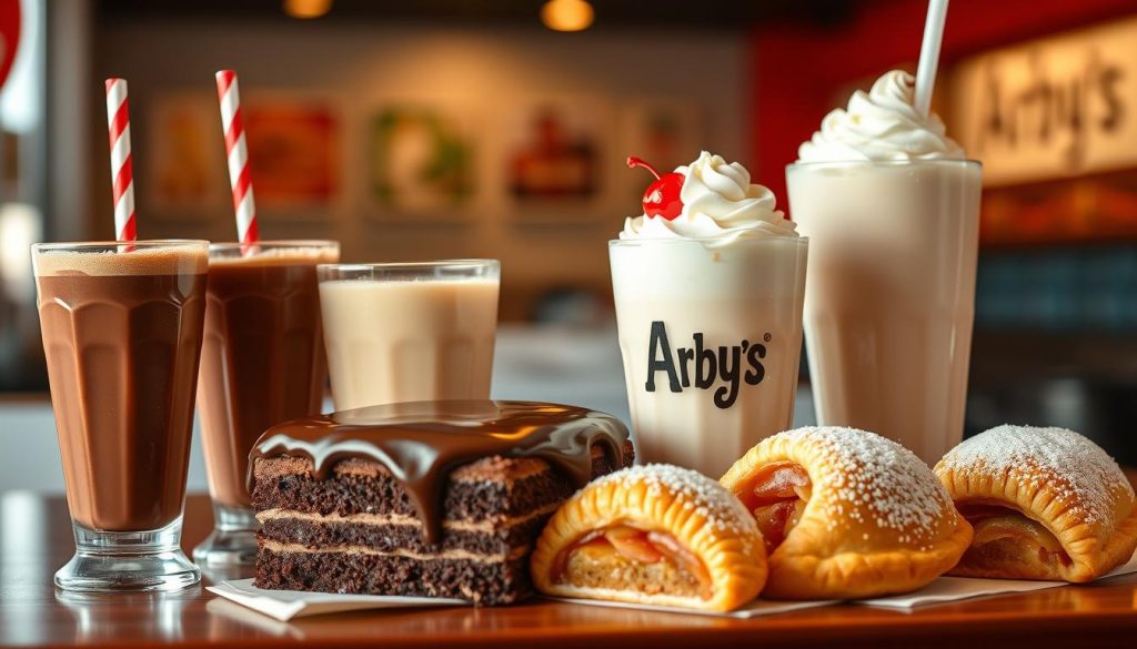 Arby's Dessert Menu Selections