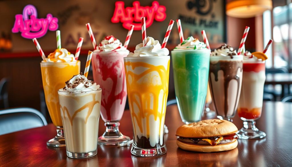 Arby's Milkshakes Comparison