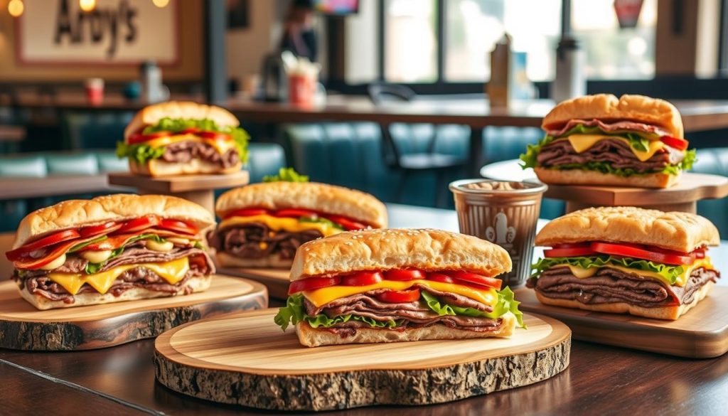 Arby's secret roast beef menu combinations