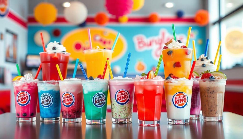 Burger King Frozen Drinks Customization