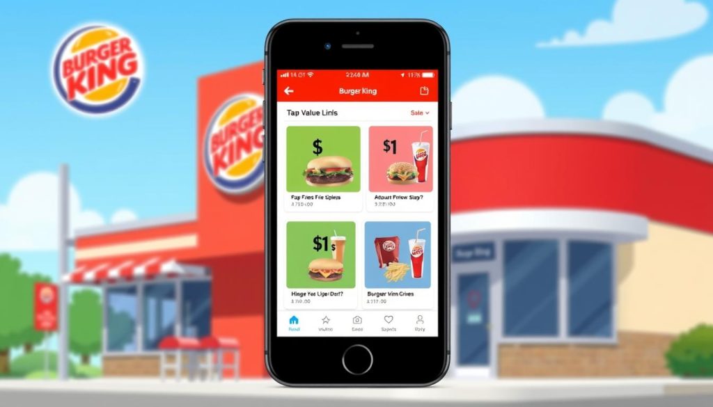 Burger King app deals