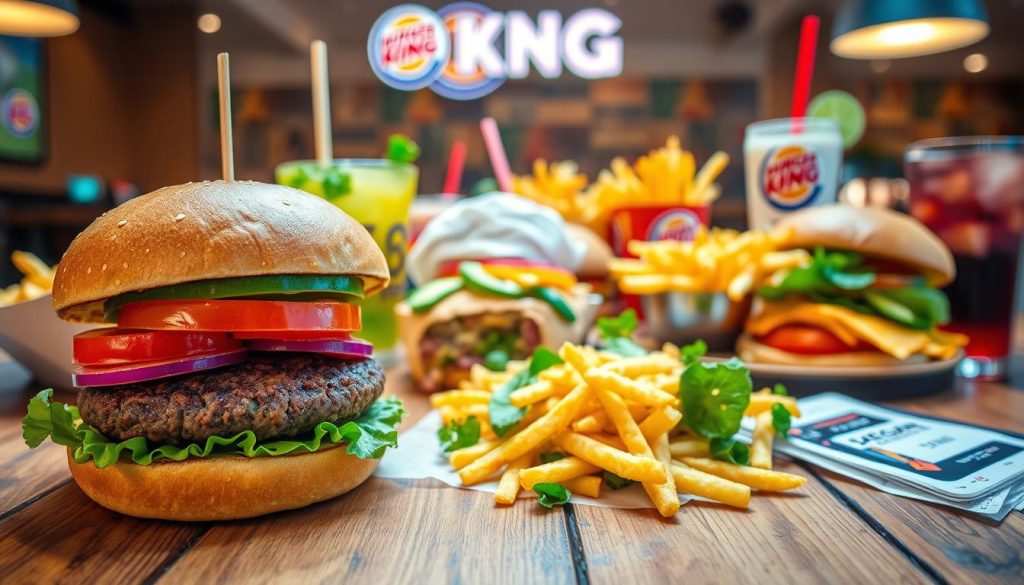 Burger King vegan menu