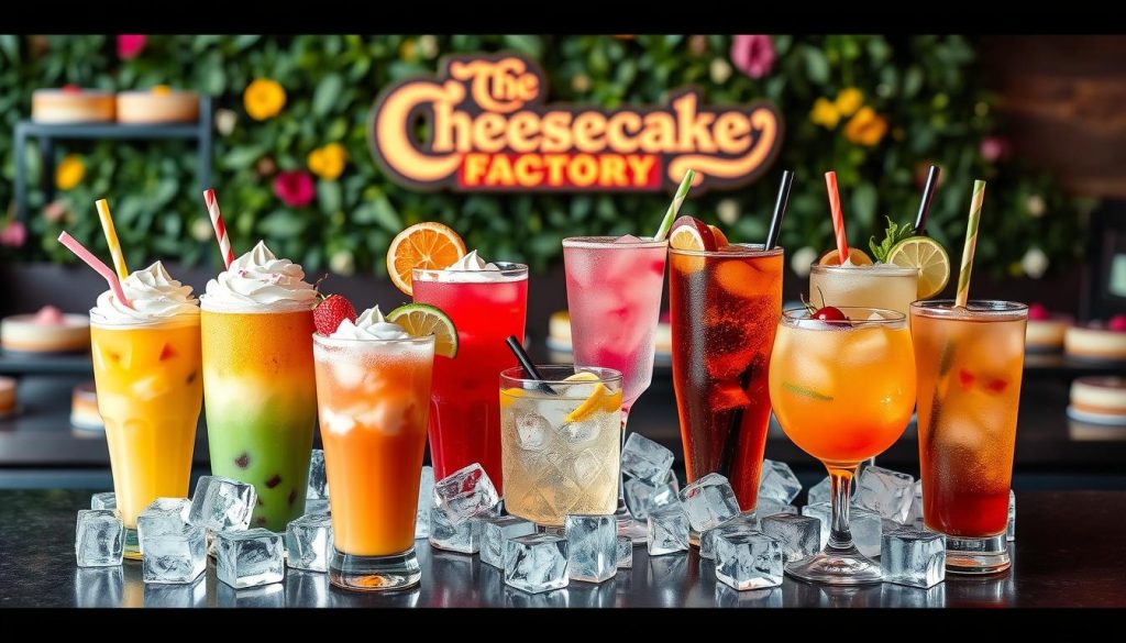 Cheesecake Factory Beverage Selection