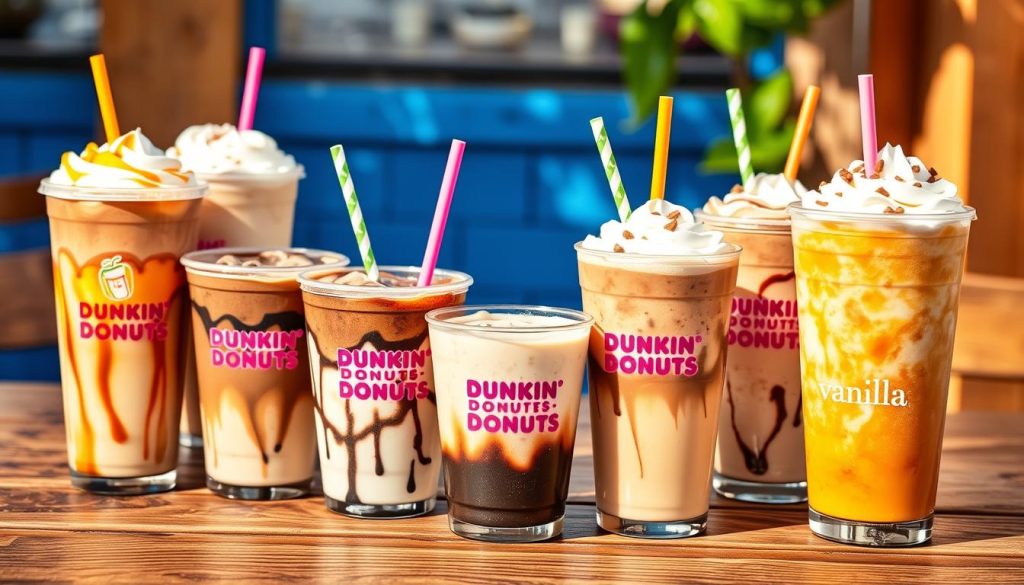 Dunkin Donuts Iced Coffee Varieties