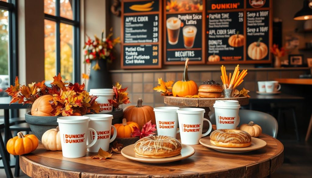 Dunkin Fall Menu Ordering Options