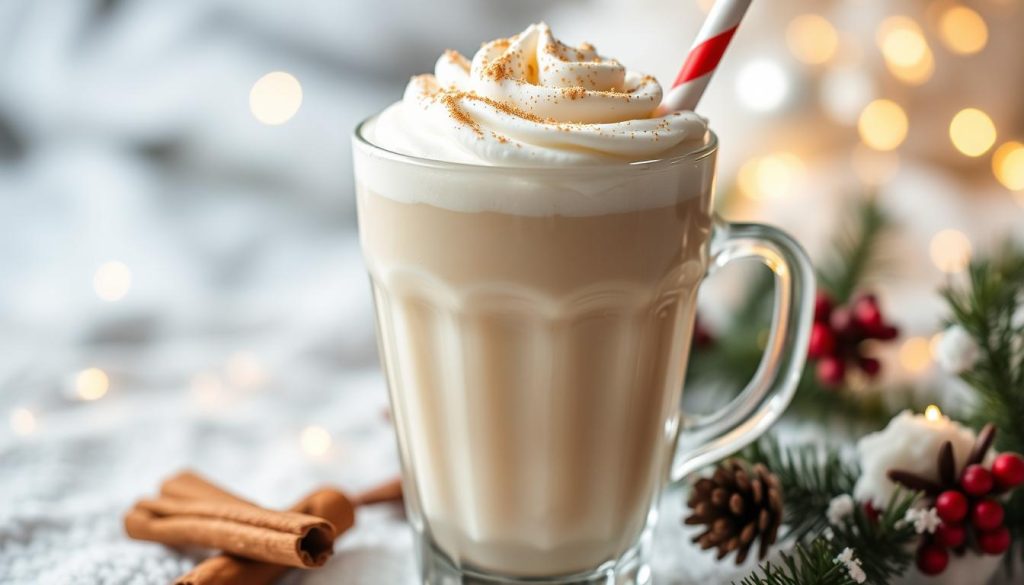 Eggnog shake