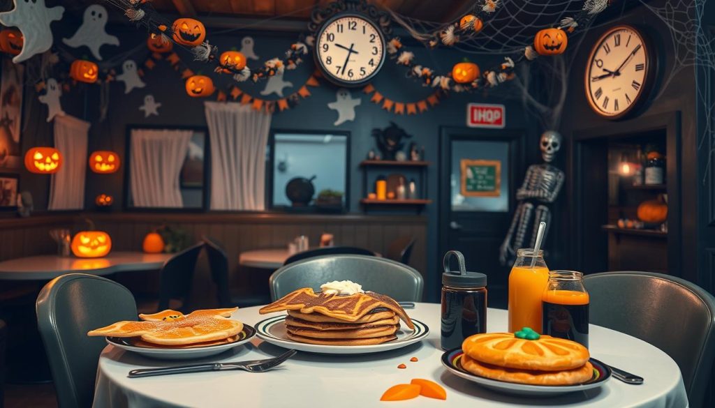 IHOP Halloween Breakfast Menu Timing