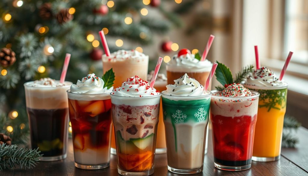 Iced Holiday Beverages