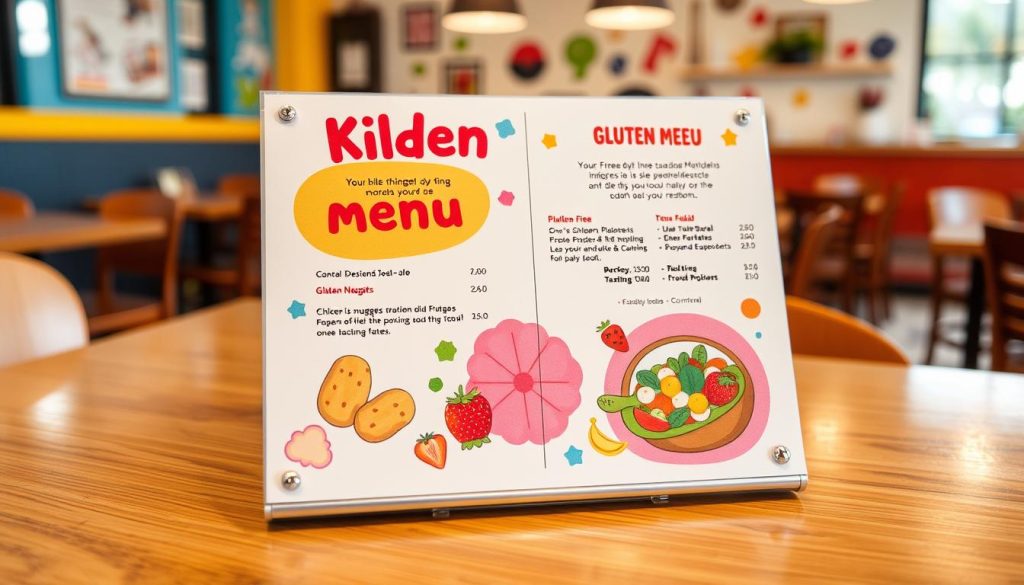 Kids Gluten-Free Menu