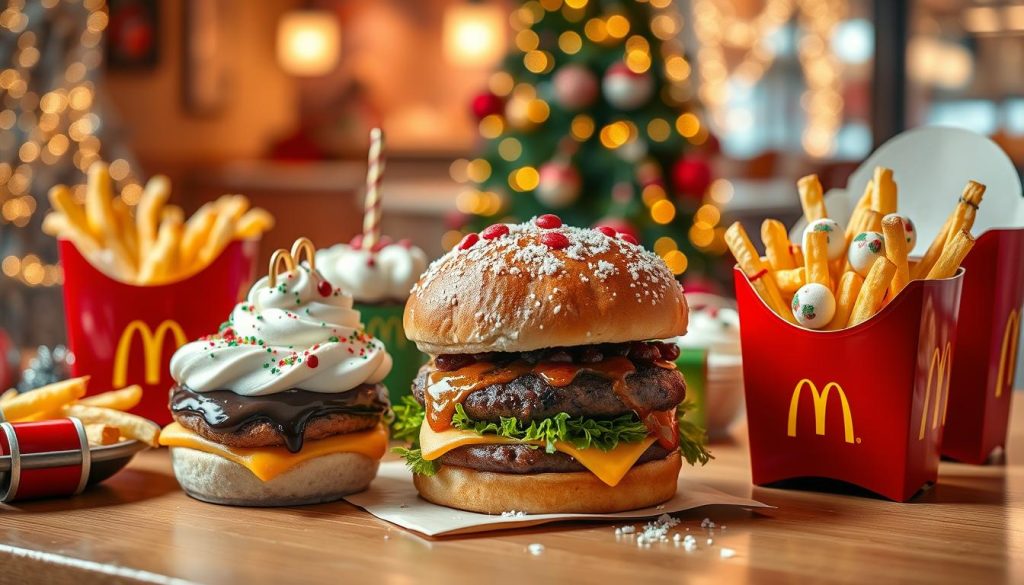 McDonald's Christmas menu items