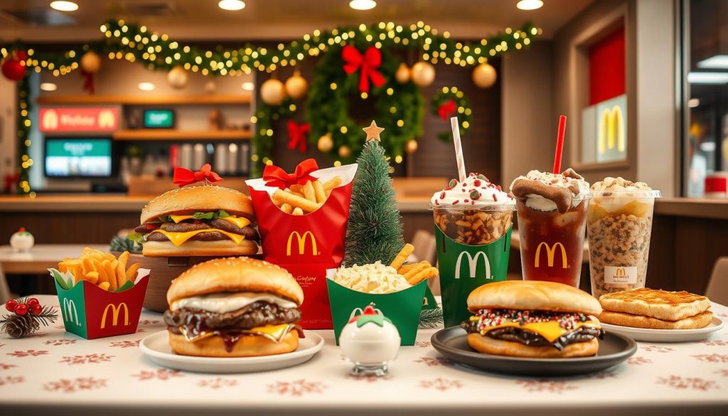 McDonald's holiday menu comparison