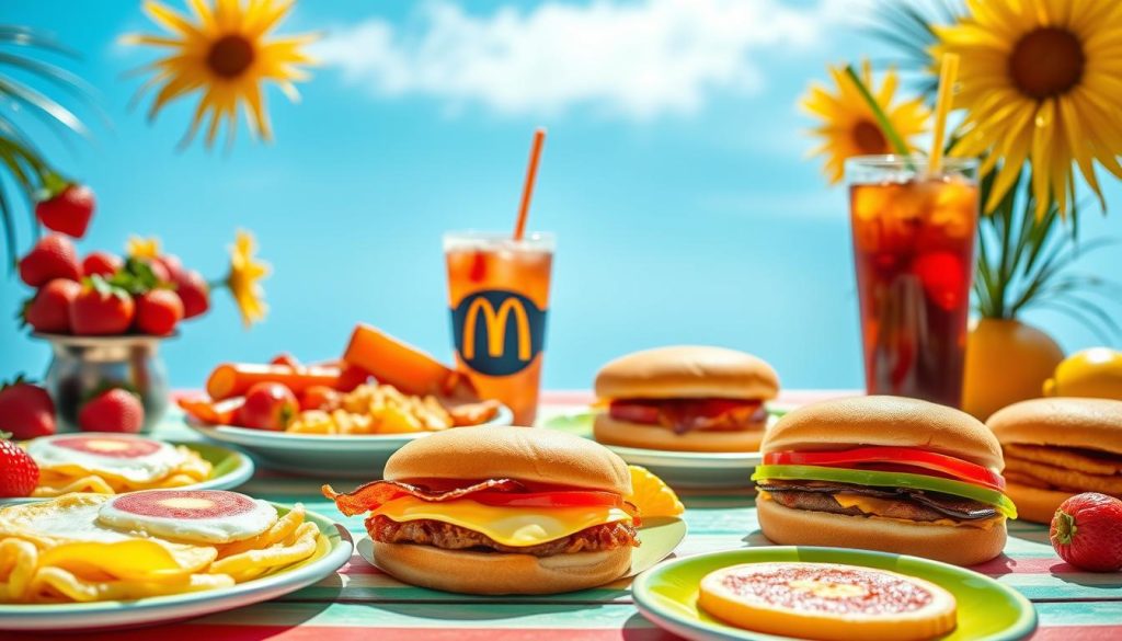 McDonald's summer breakfast menu