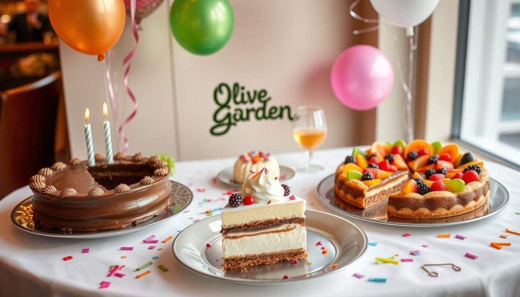 Olive Garden Birthday Dessert Upgrades