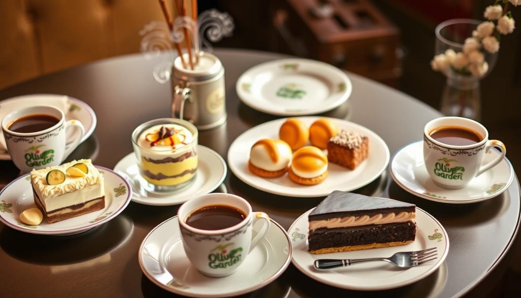 Olive Garden Dessert and Coffee Pairings