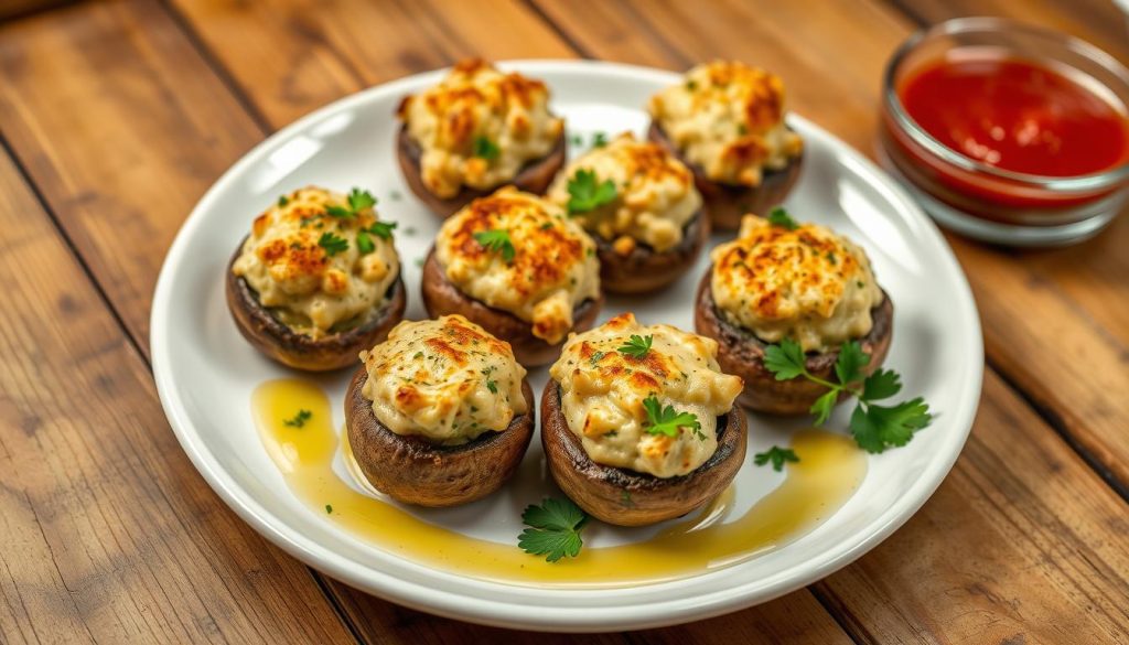 Olive Garden Stuffed Mushrooms Appetizer