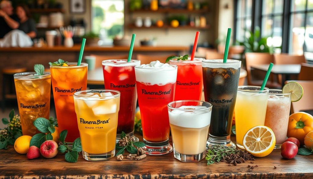 Panera Seasonal Drinks Selection