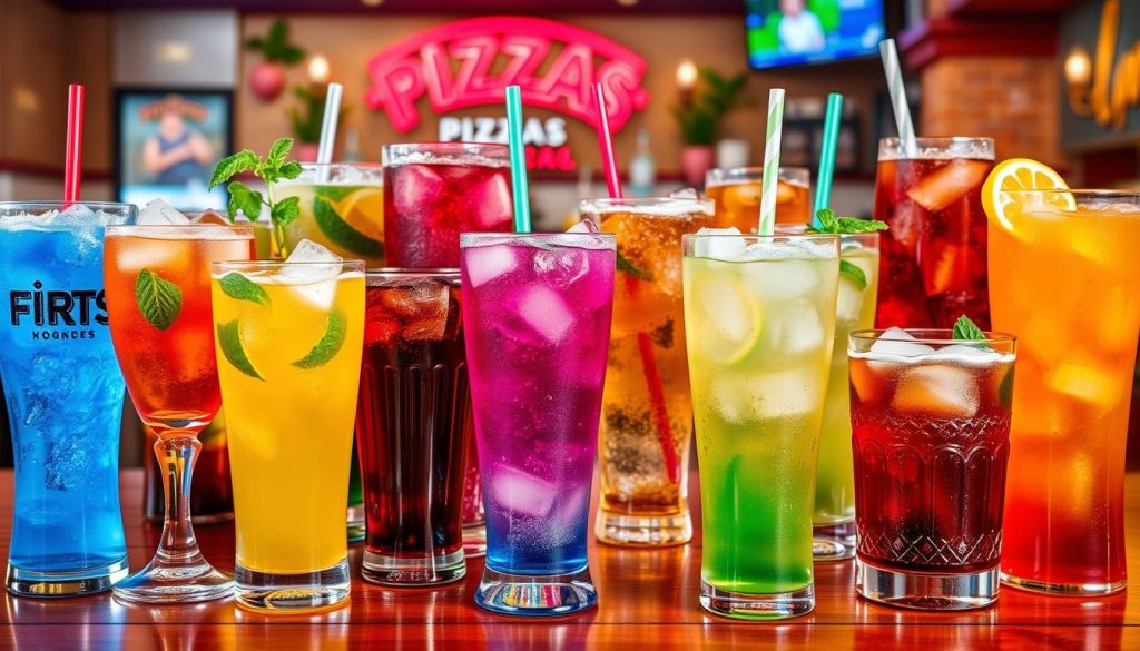 Pizza Hut Beverage Selection