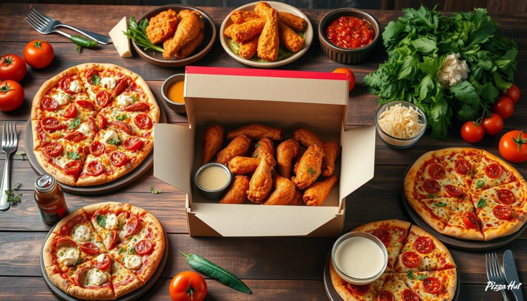 Pizza Hut Dinner Box Ordering Options