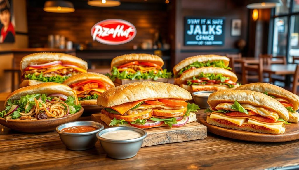 Pizza Hut Lunch Menu Sandwich Deals