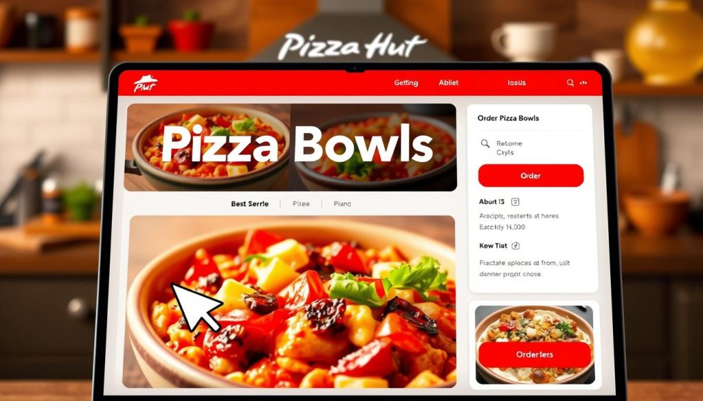 Pizza Hut Online Ordering Pizza Bowls