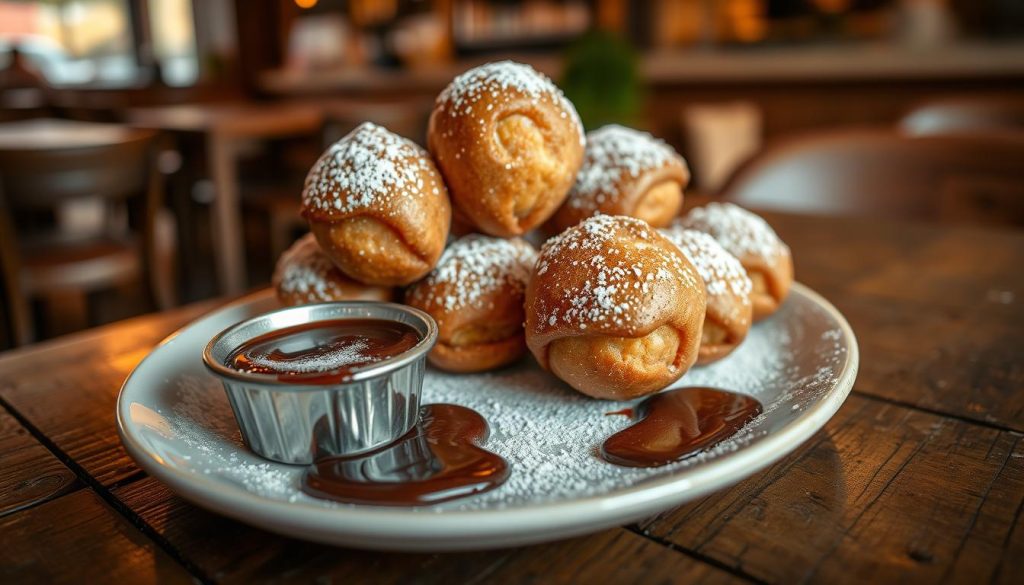 Popeyes Chocolate Beignets Delightful Dessert