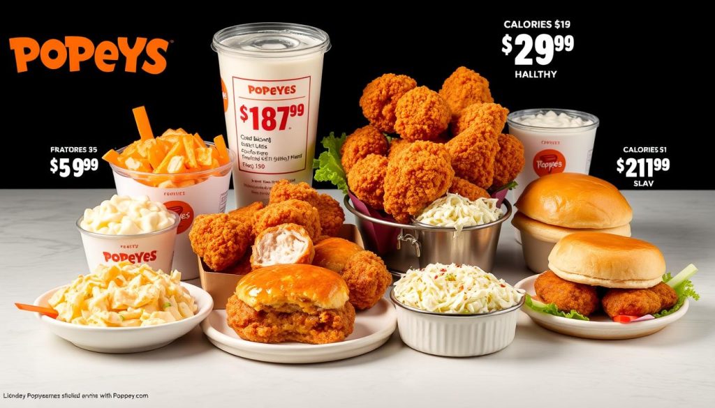 Popeyes Nutritional Value Comparison