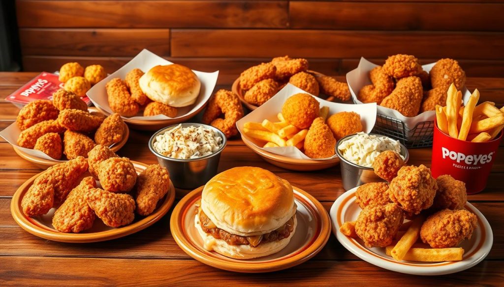 Popeyes Value Menu Comparison