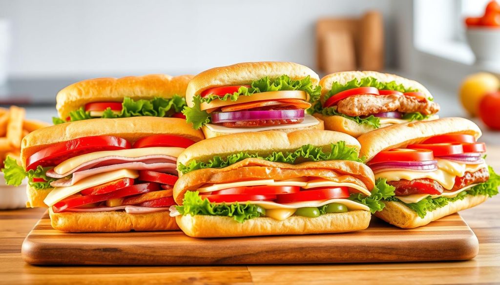 Popular Subway Footlong Sandwiches