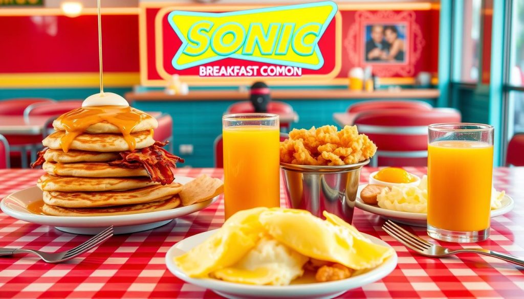 Sonic Breakfast Combo Menu