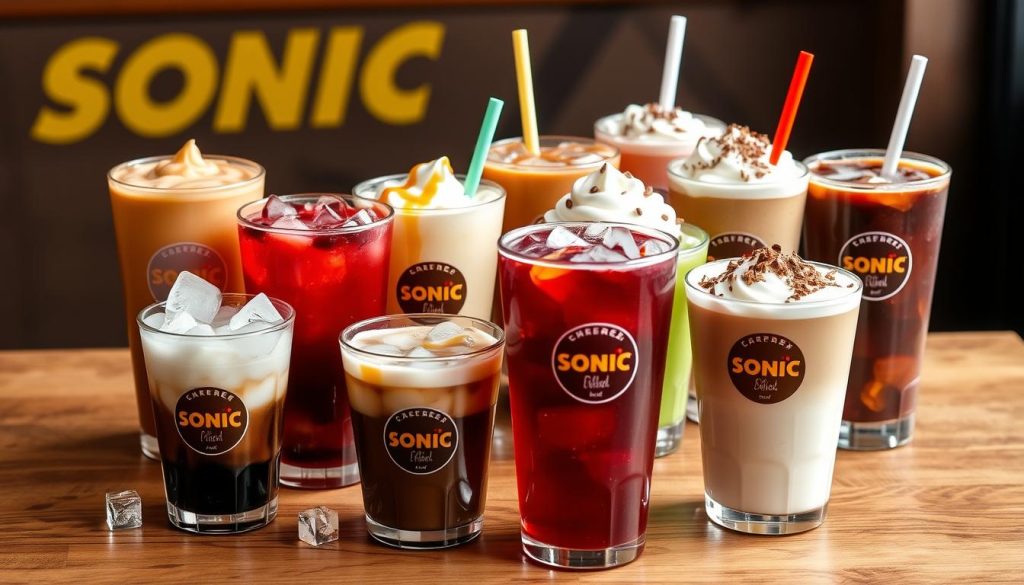 Sonic Coffee Drink Varieties