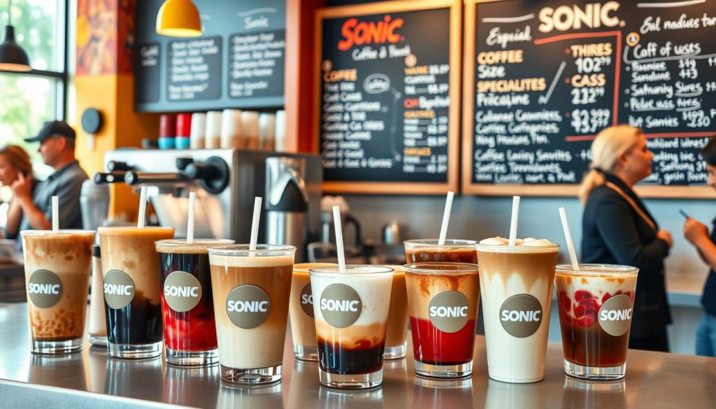 Sonic Coffee Price Comparison