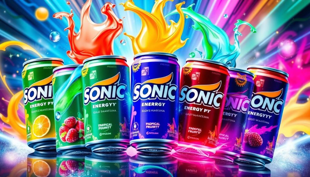 Sonic Energy Drink Flavor Combinations