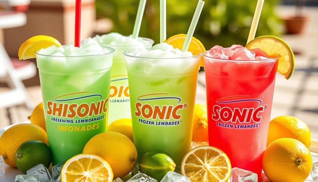 Sonic Frozen Lemonades Refreshing Treats