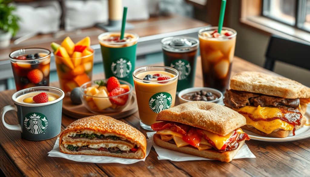 Starbucks Breakfast Menu Selections