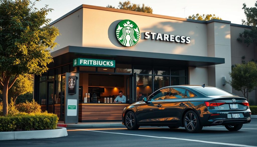 Starbucks Drive-Thru Mobile Ordering