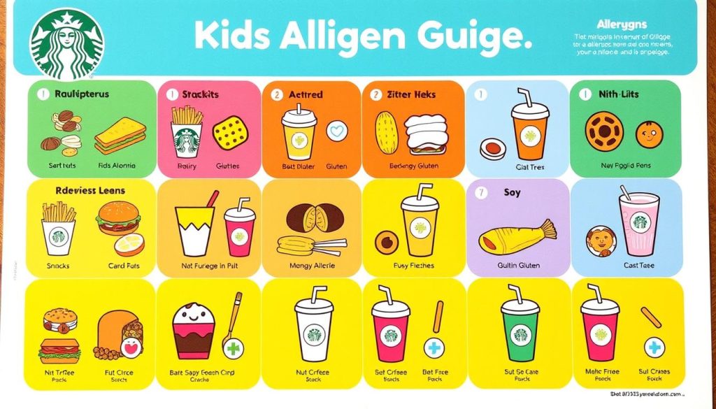 Starbucks Kids Menu Allergen Guide