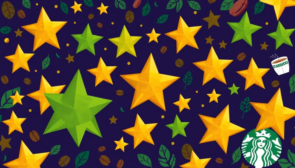 Starbucks Rewards Program Stars