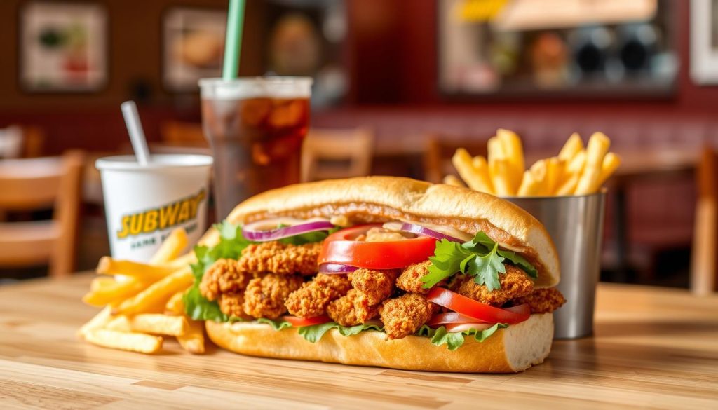 Subway Chicken Strips Meal Deal