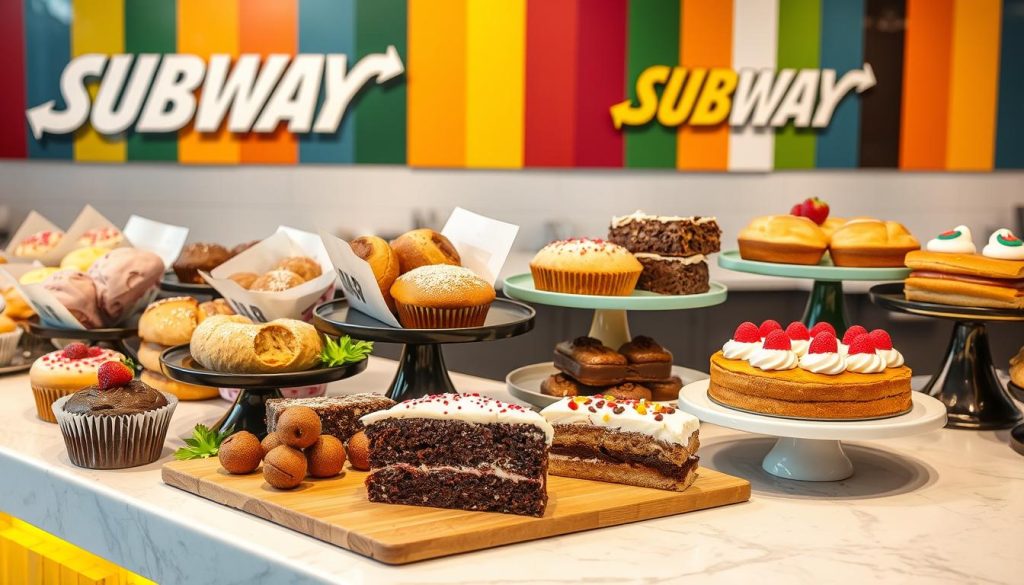 Subway Dessert Varieties