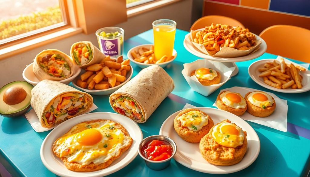 Taco Bell Breakfast Menu