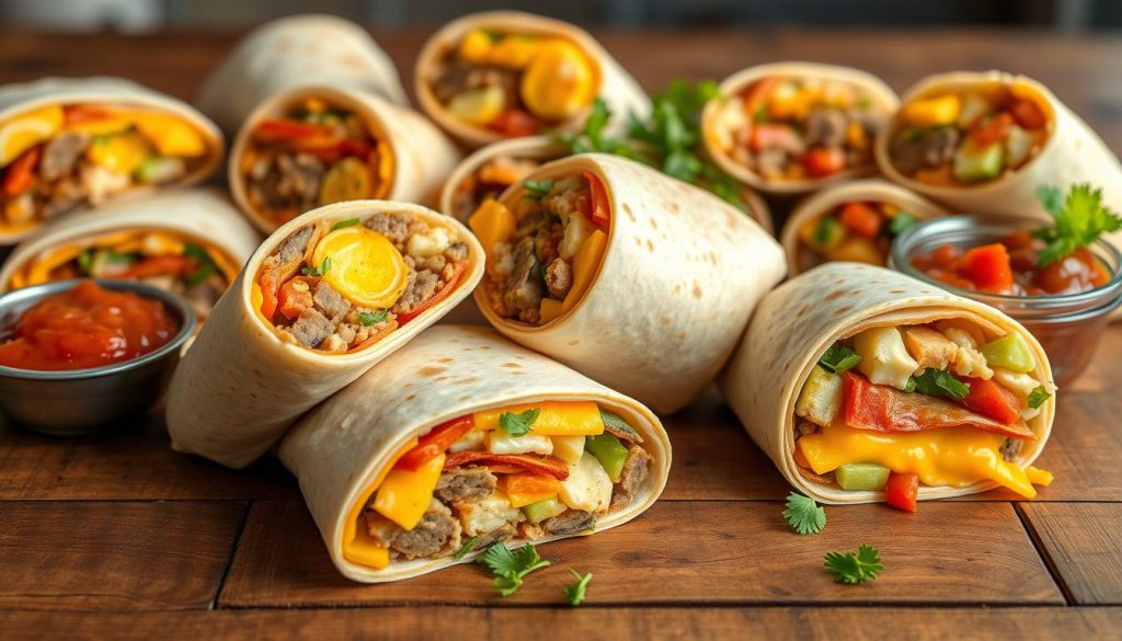 breakfast burritos