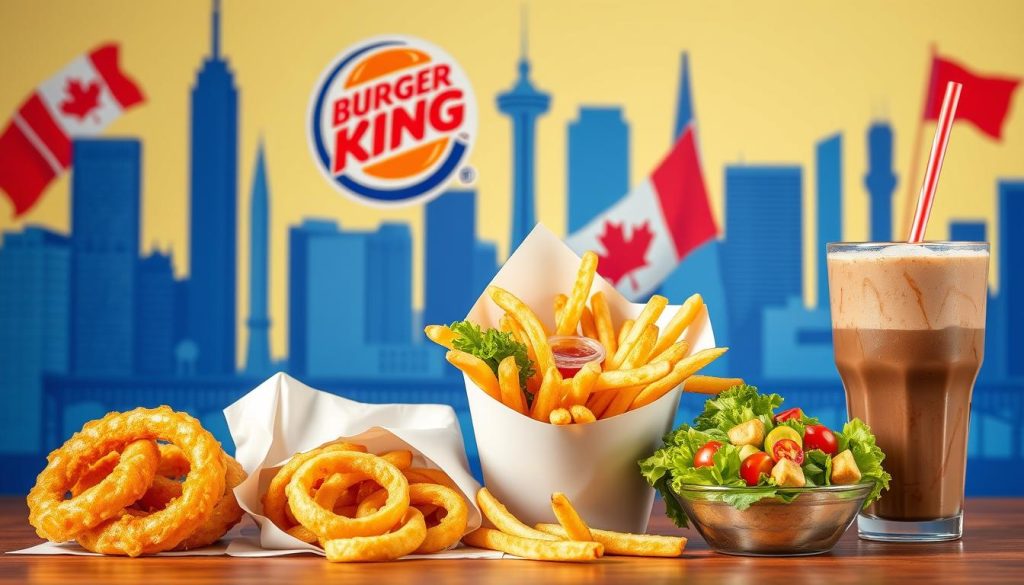 burger king canada menu items