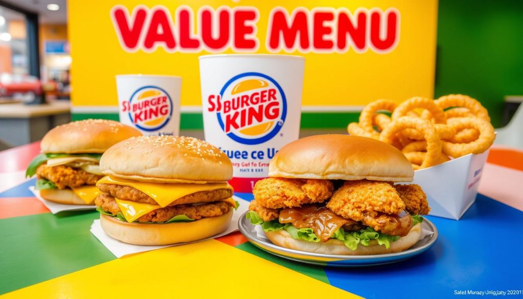 burger king cheap menu options