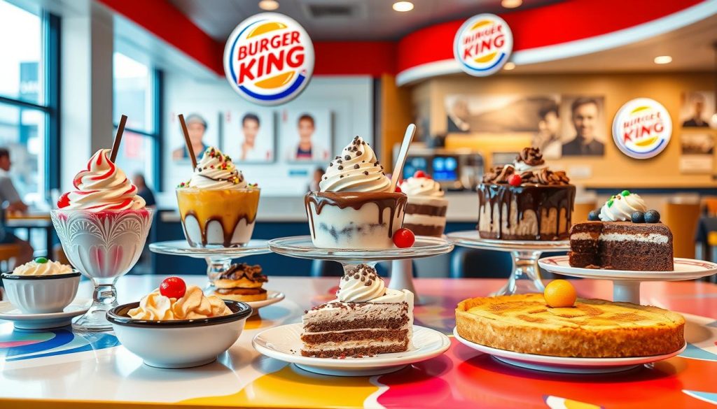 burger king dessert menu