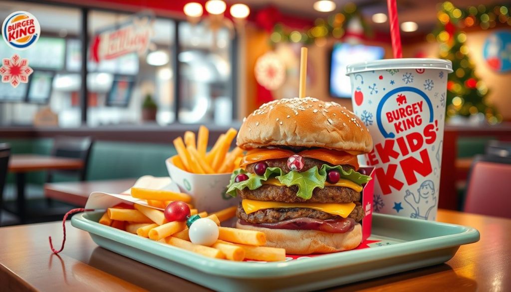 burger king holiday menu