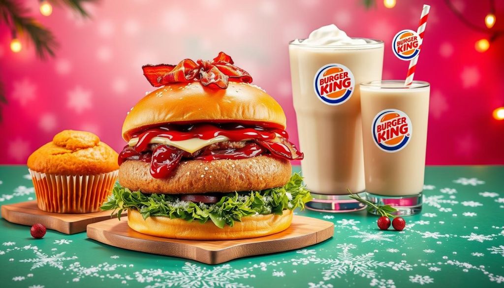 burger king holiday menu