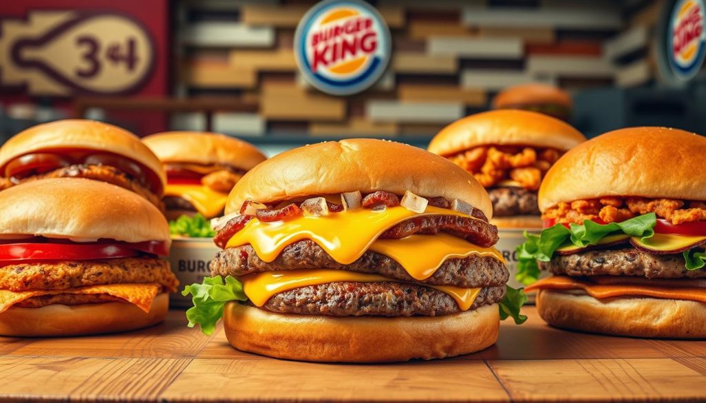 burger king sandwiches