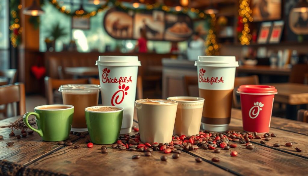 chick fil a coffee menu