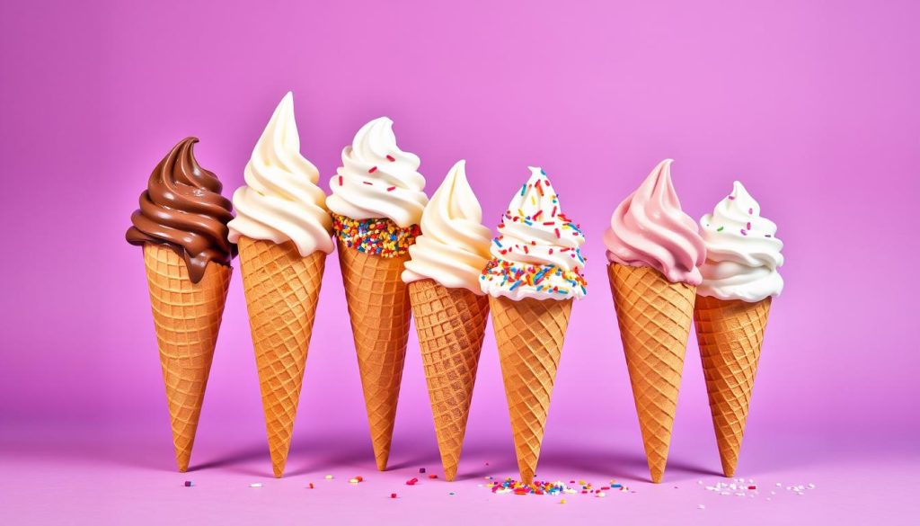 ice cream cones