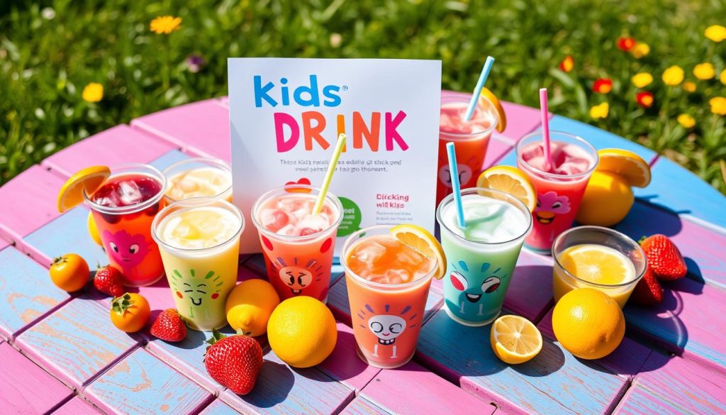 kids drink menu